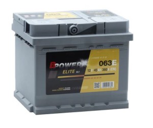 Akumulator BPOWER SLI ELITE 45Ah 360A 12V P+ 063E 207x175x175 