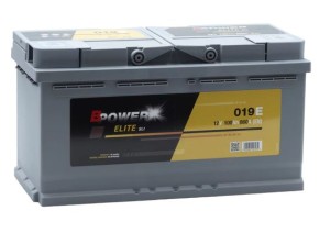 Akumulator BPOWER SLI ELITE 100Ah 860A 12V P+ 019E 350x175x190